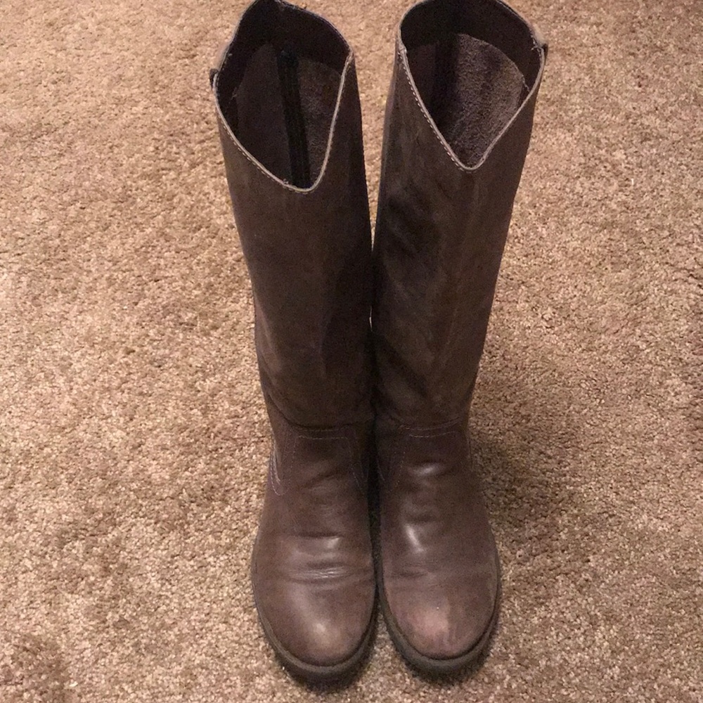 Mossimo Supply Co Distressed Riding Boots